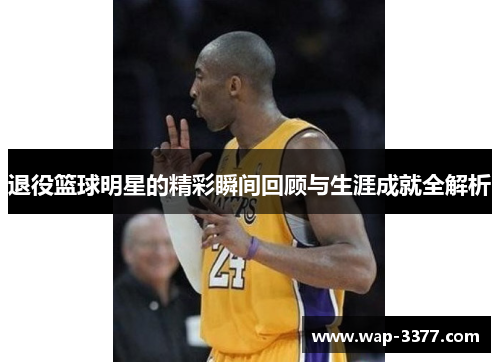 退役篮球明星的精彩瞬间回顾与生涯成就全解析